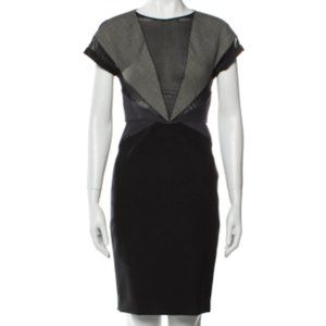Stella McCartney Color Block Mini Dress, Size XS | US2, IT38